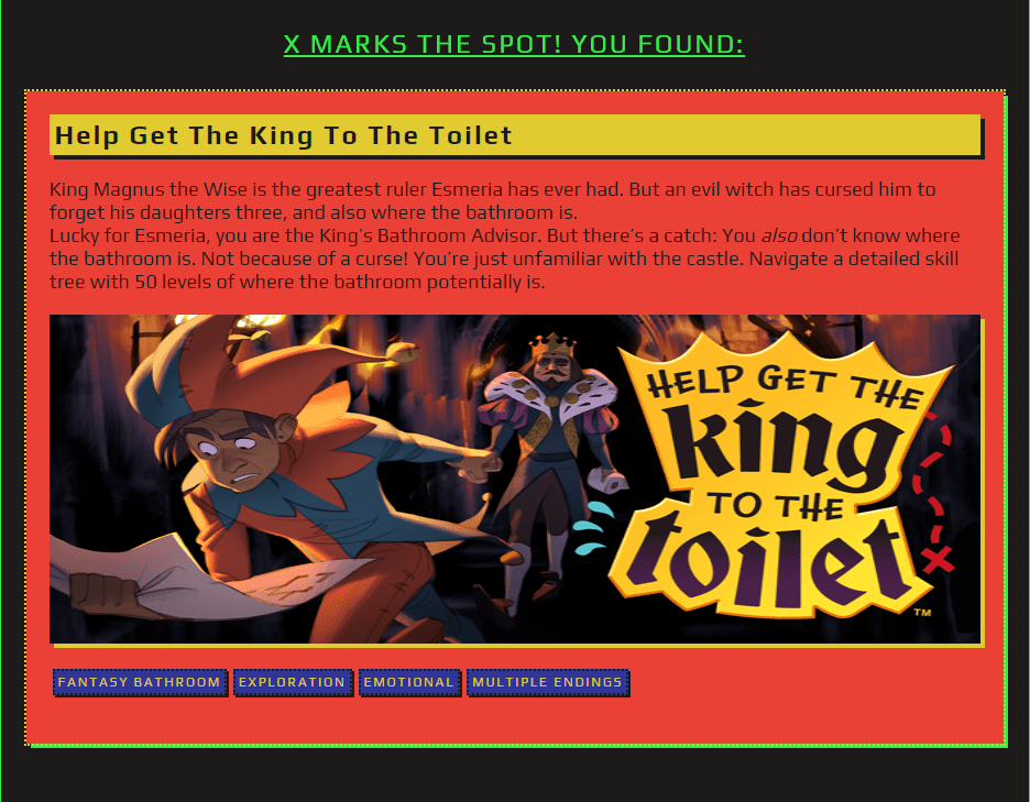 steam 2022 summer sale help get the king to the toilet